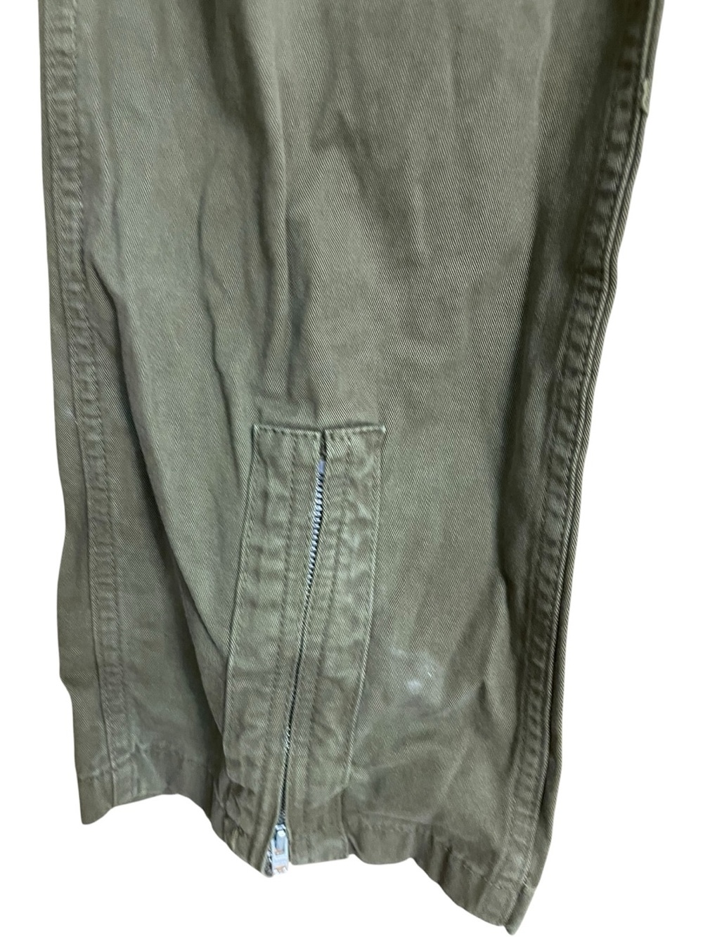 Zara The Macy Cargo Trousers Khaki Green - Picture 5 of 16